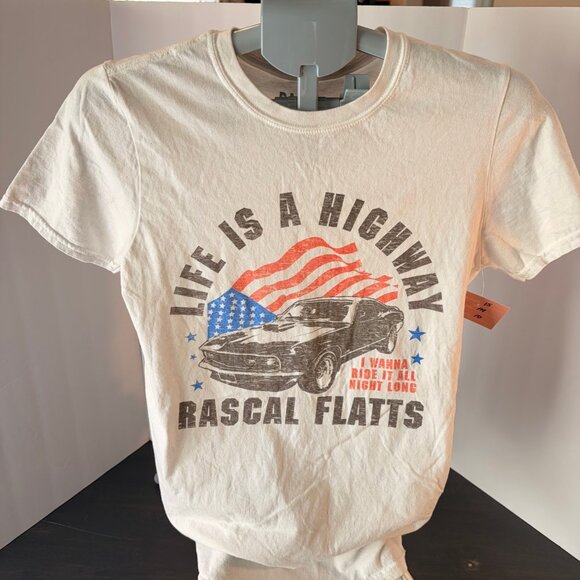 Rascal Flatts “Life Is a Highway” Graphic T-Shirt – Size M – Country Band Tee - Picture 1 of 3
